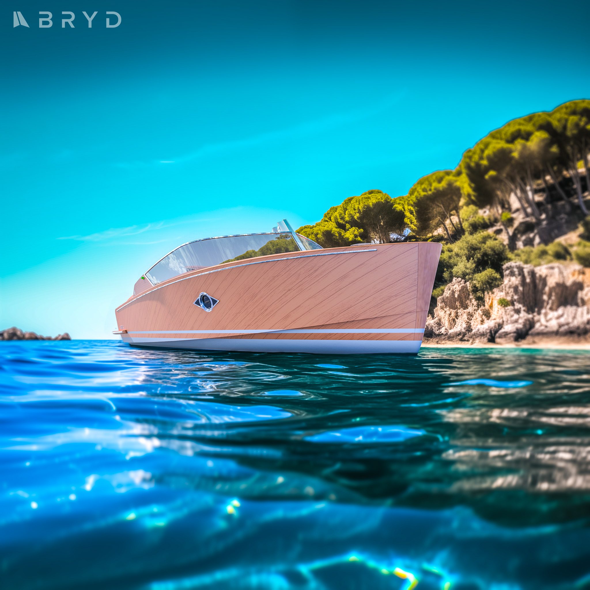 Artis 25 in profile near the shore